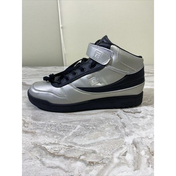 Fila A-High 1CM00492-052 Mens Grey And Black Synthetic Lifestyle Sneakers - Picture 7 of 11